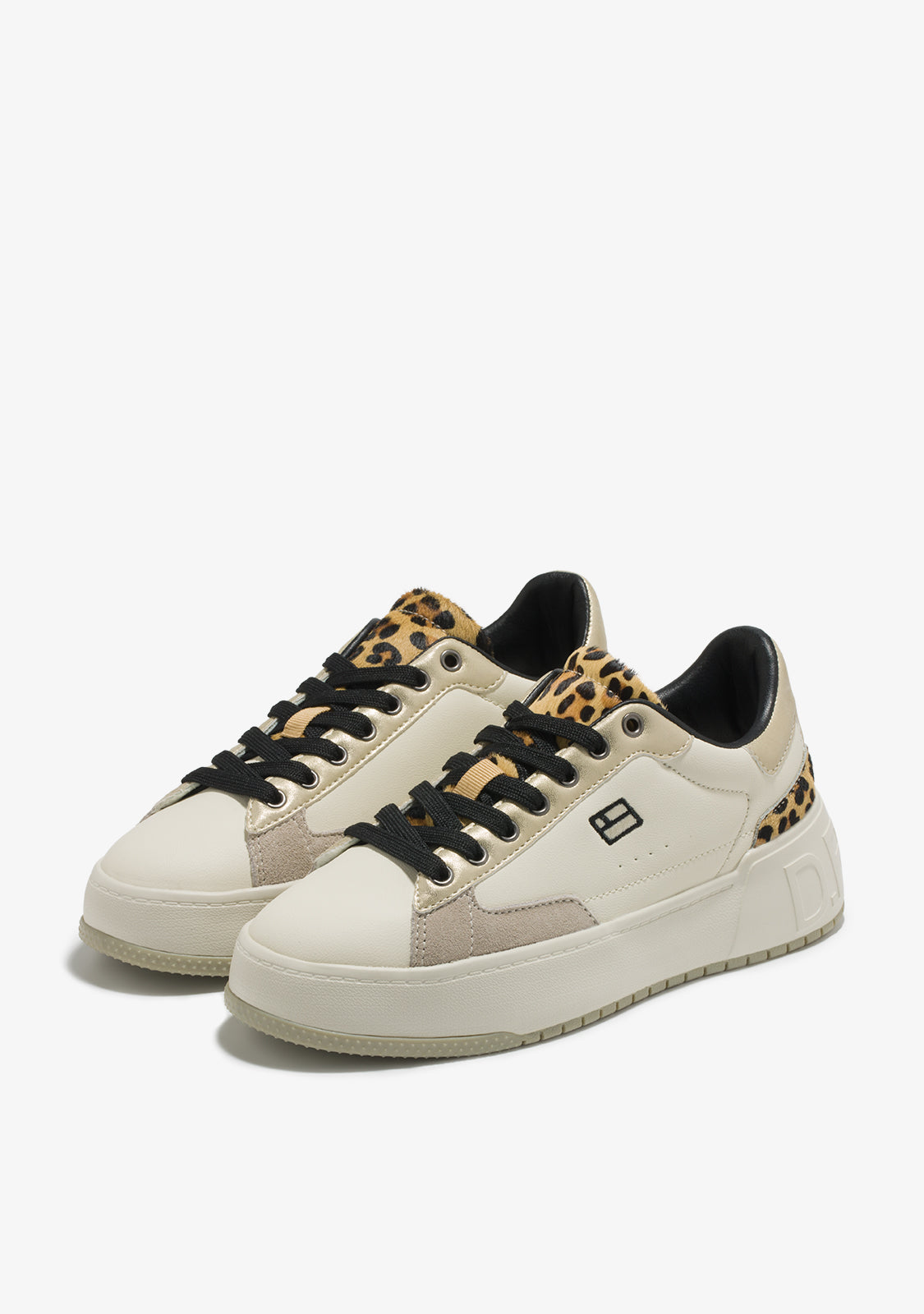 D FRANKLIN ZAPATOS / SNEAKERS / TENNIS Court '74 White / Leopard