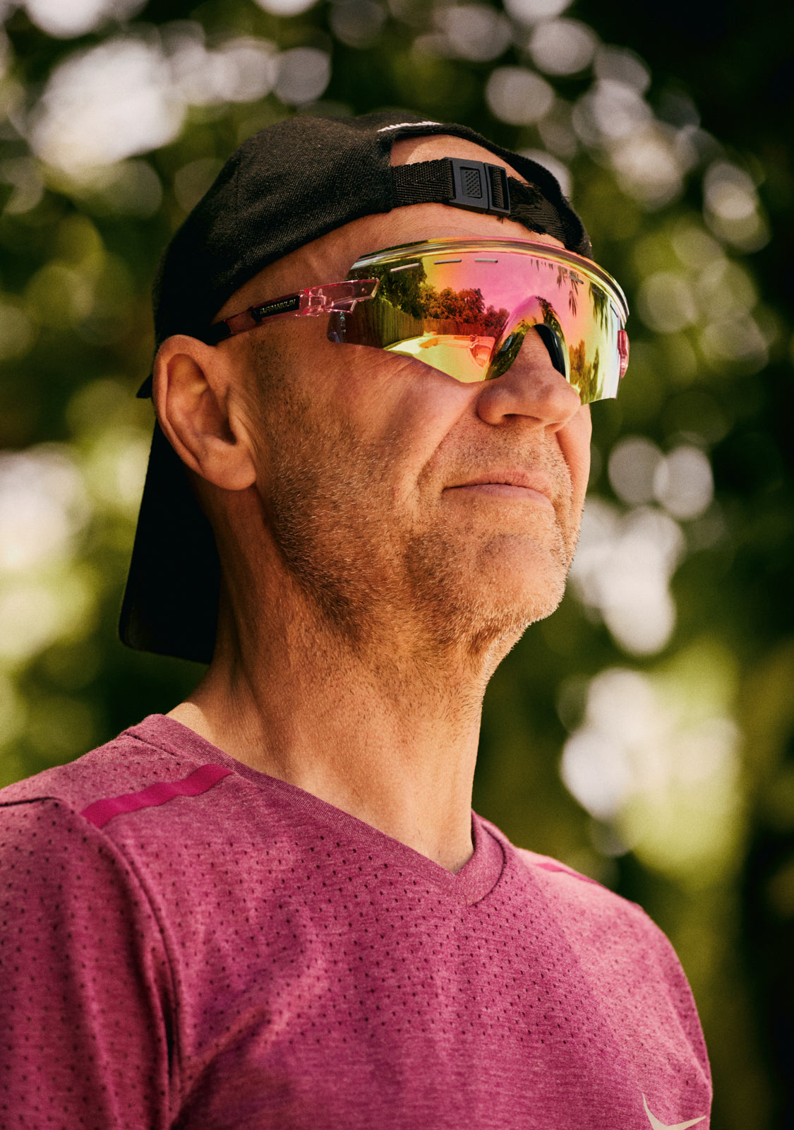 Thunder Rimless Photochromic Pink