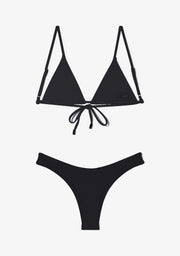 Kai Top + Ava Bottom Black Bikini