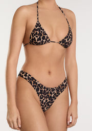 Meli Top + Ava Bottom Leopard Bikini