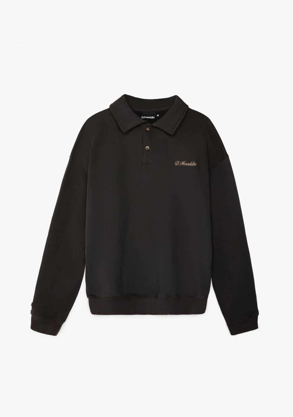 Polo Sweatshirt Anthracite