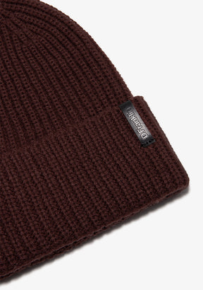 Nordic Basic Fisherman Beanie Brown