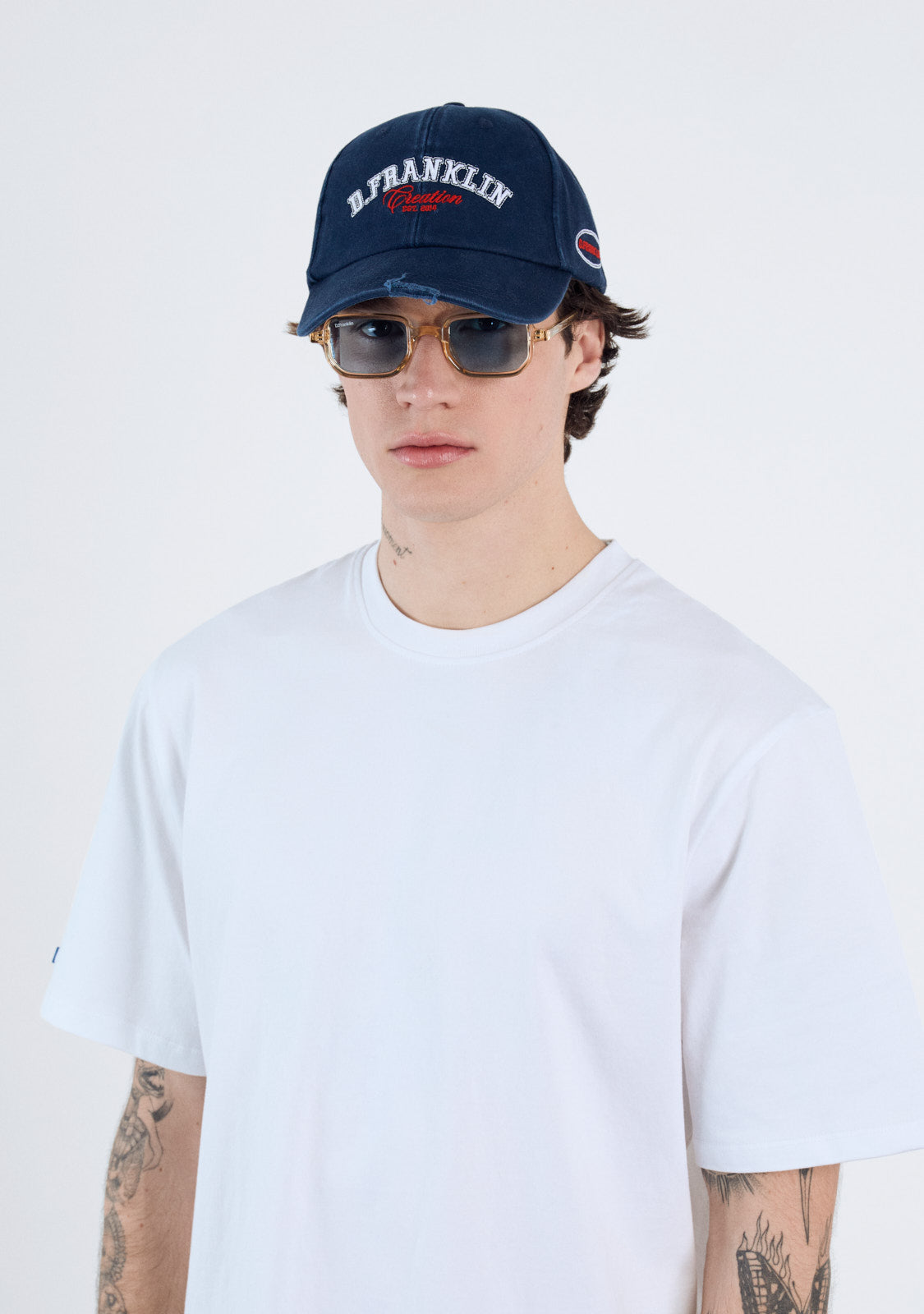 Varsity Washed Cap Navy