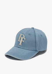 Initials Baseball Cap Denim