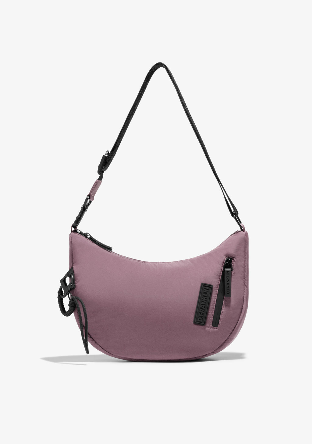 Round Nylon Crossbody Bag