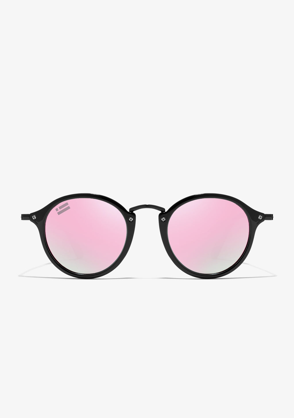 Pink mirrored sunglasses best sale