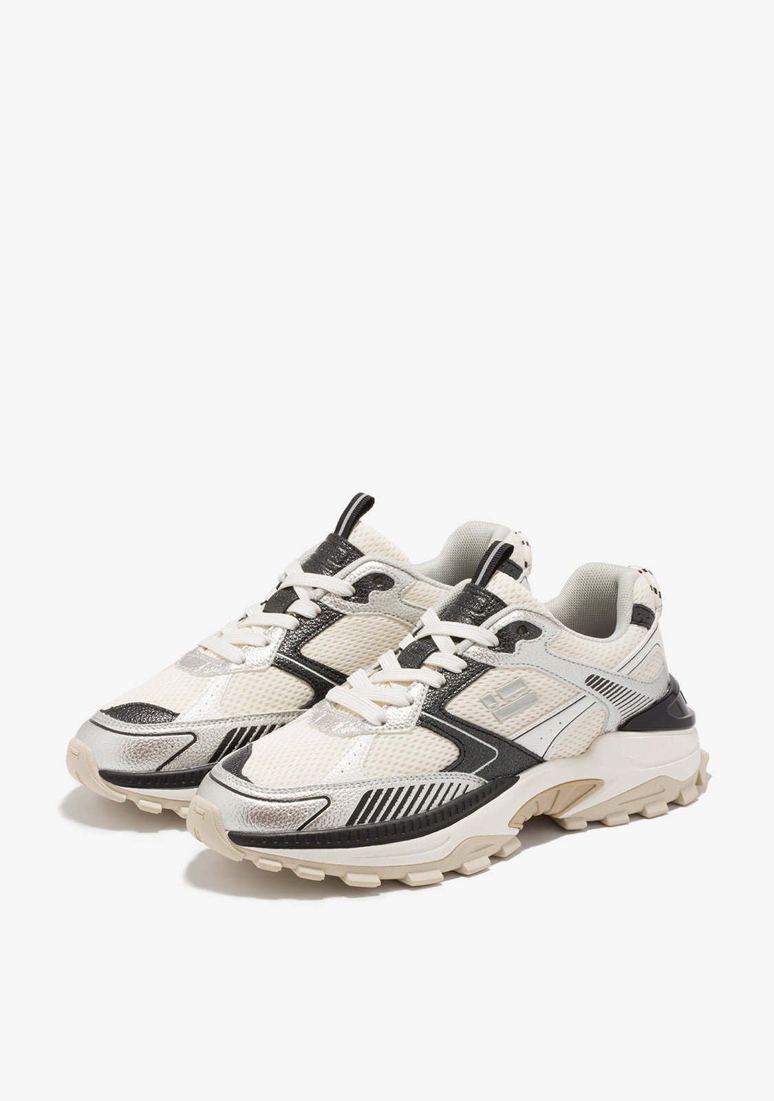 D FRANKLIN ZAPATOS / SNEAKERS / TENNIS 347 Track Flame Silver / Black