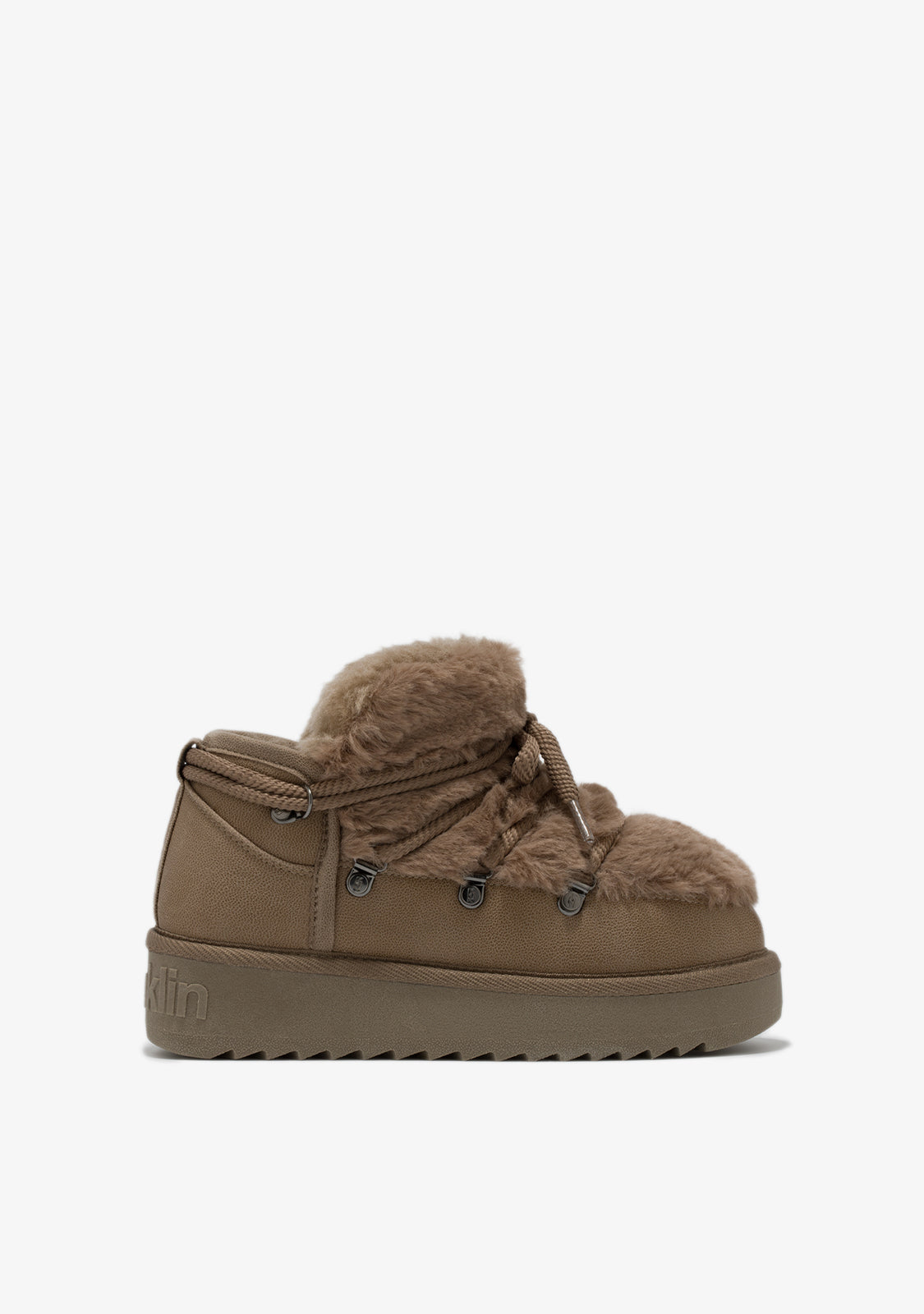 D FRANKLIN ZAPATOS / BOOTS / NORDIC Nordic Trk Fur Low Brown Kids