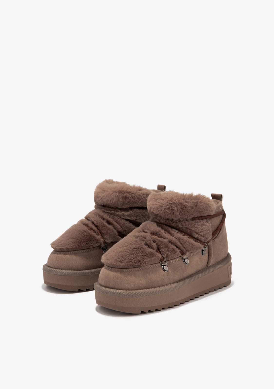 Nordic Trk Fur Low Brown Kids