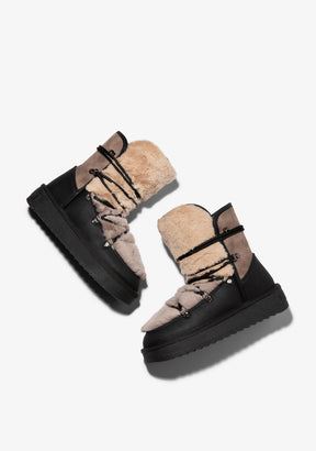 D FRANKLIN ZAPATOS / BOOTS / NORDIC Nordic Trk Fur Gradient Black