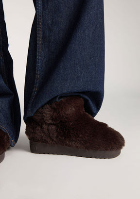 D FRANKLIN ZAPATOS / BOOTS / NORDIC Nordic Full Fur Brown