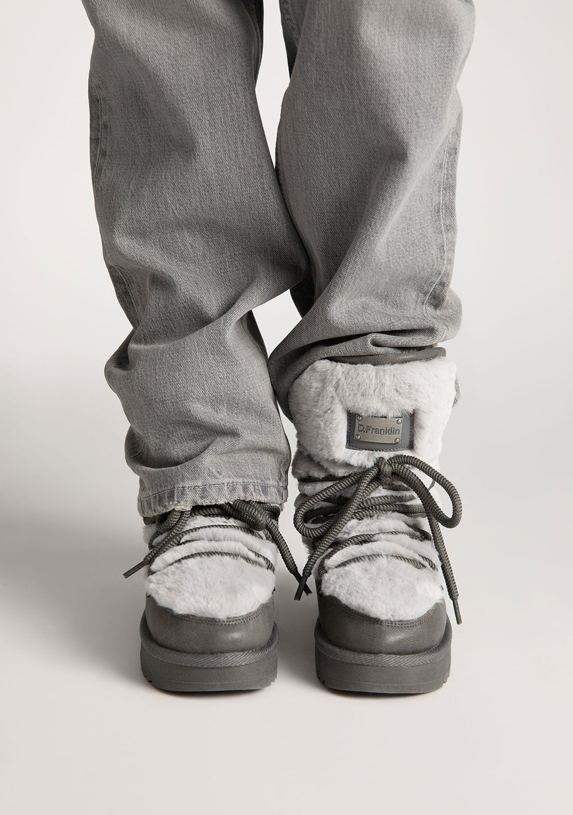 D FRANKLIN ZAPATOS / BOOTS / NORDIC Nordic Trk Fur Grey