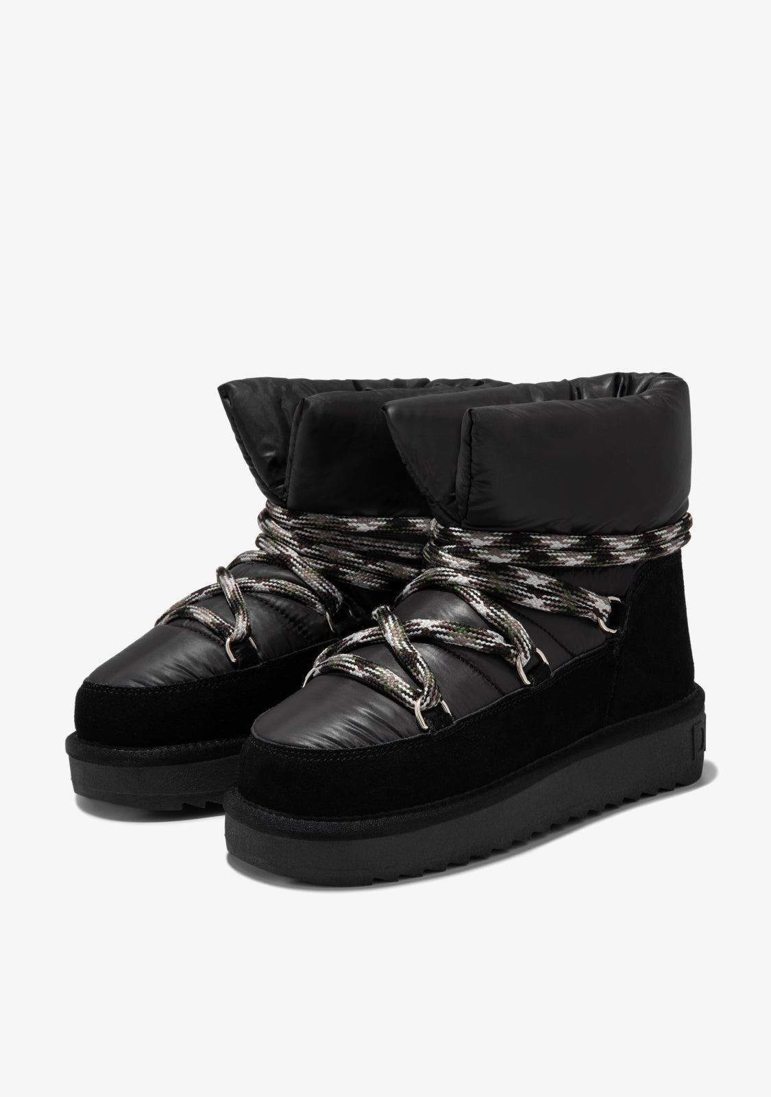 D FRANKLIN ZAPATOS / BOOTS / NORDIC Nordic Nova Low Bomb Black