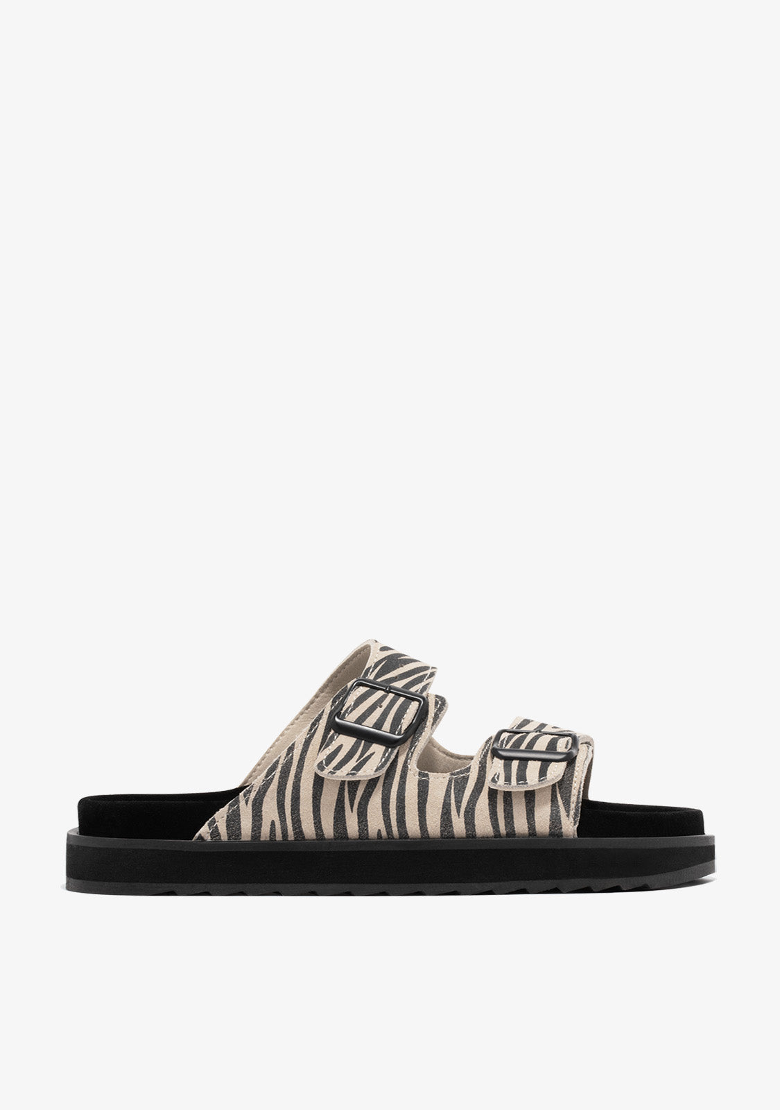 Nordic Sandal Buckle Zebra