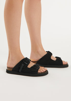 Vibe Sandals Buckle Black