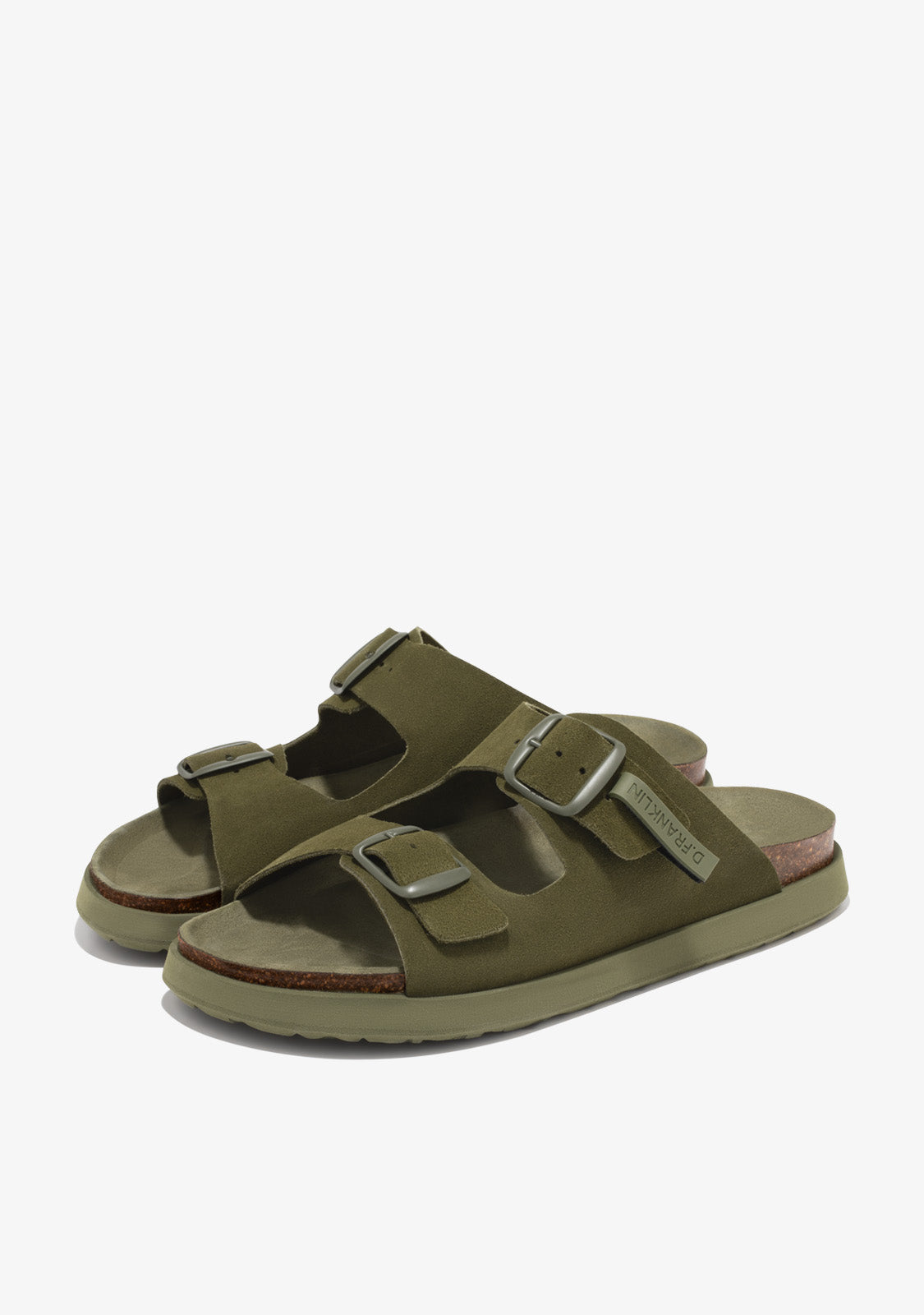 Vibe Sandals Buckle Dark Khaki