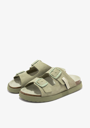 Vibe Sandals Buckle Khaki