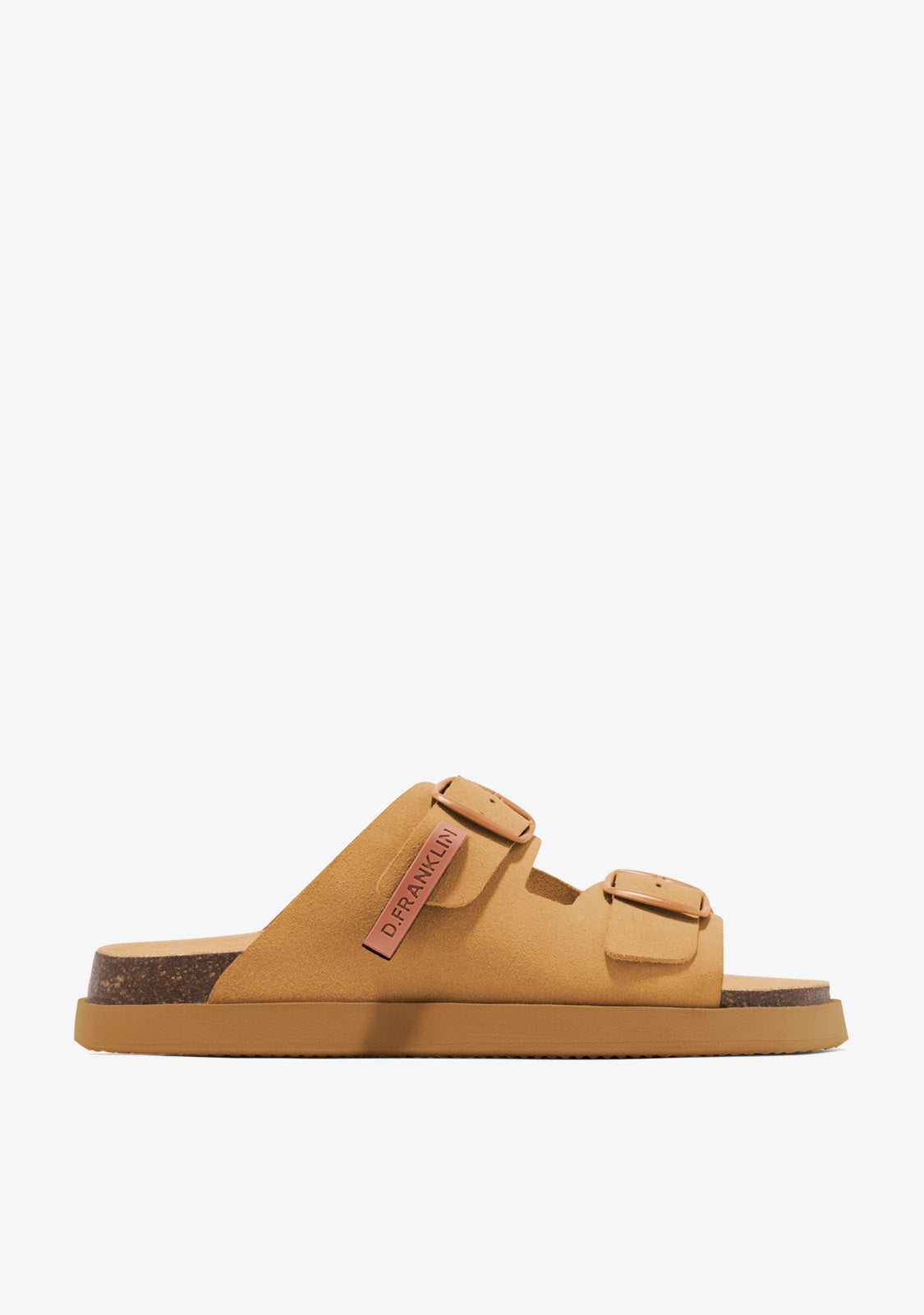 Vibe Sandals Buckle Tan