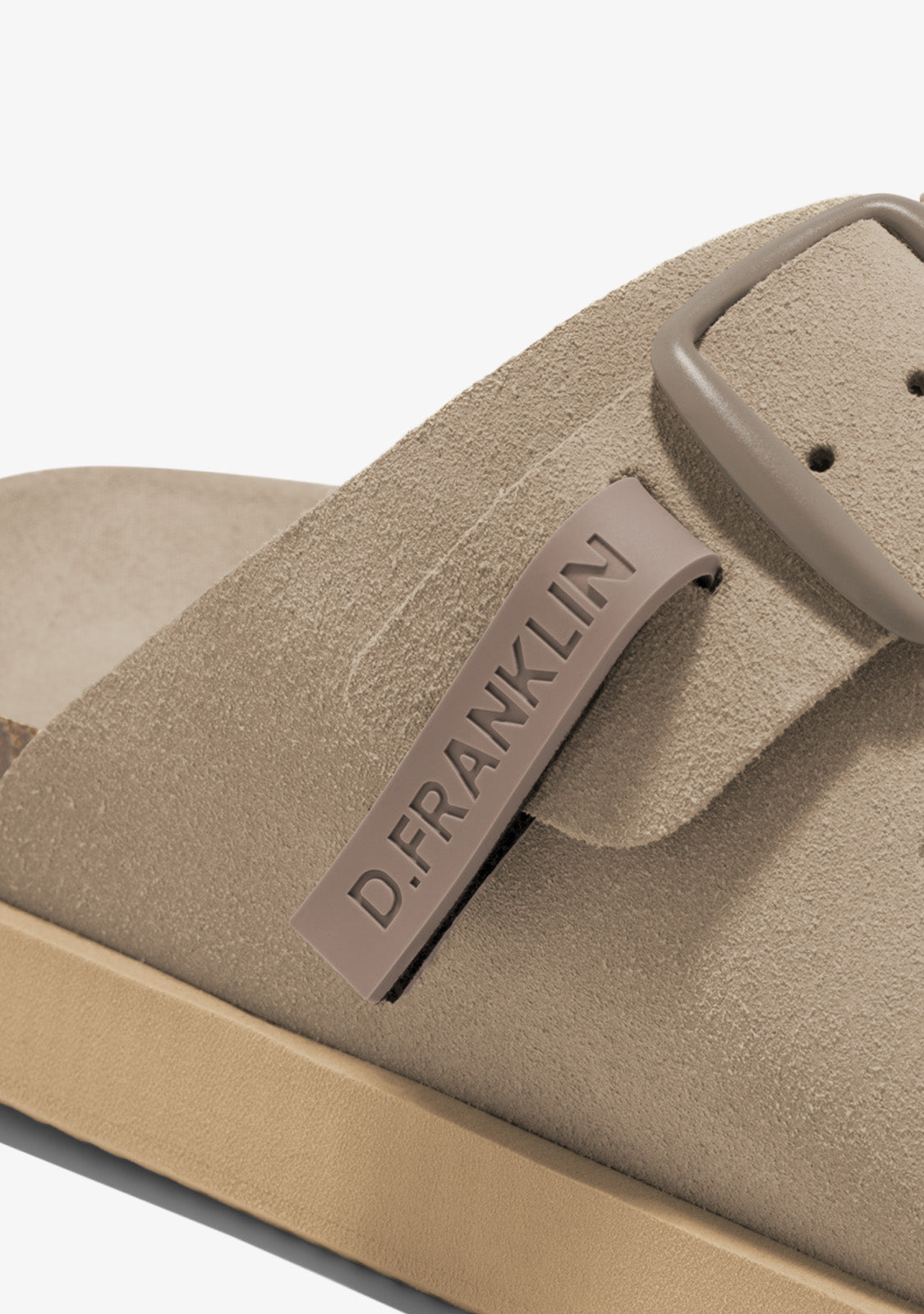 Vibe Sandals Buckle Taupe