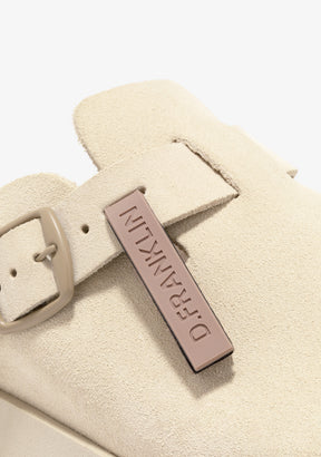 Vibe Clog Buckle Beige