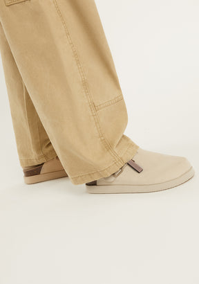 Vibe Clog Buckle Beige