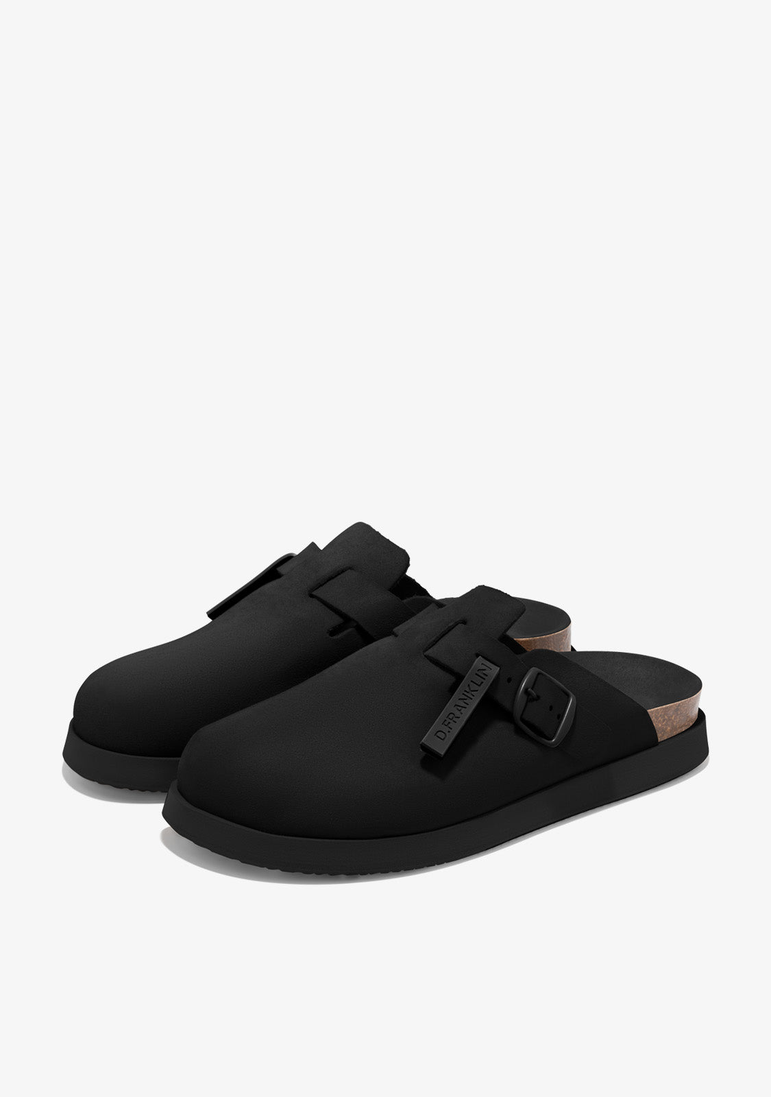 Vibe Clog Buckle Black