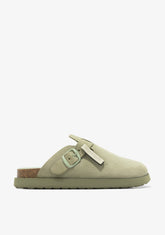 Vibe Clog Buckle Khaki