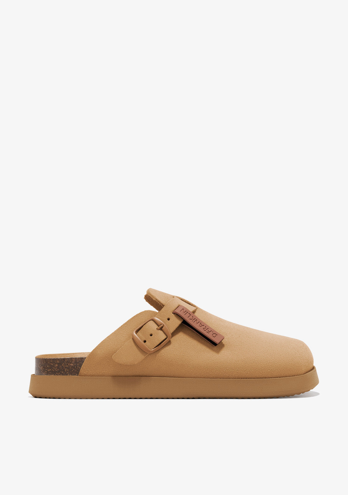 Vibe Clog Buckle Tan