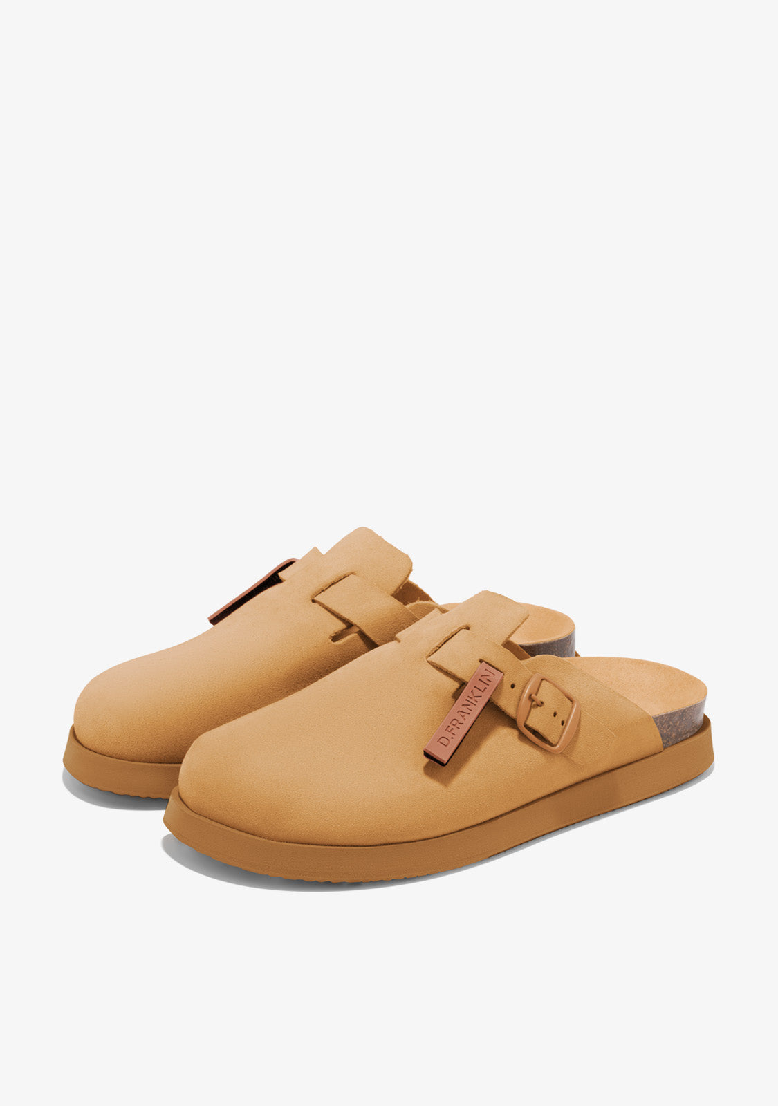 Vibe Clog Buckle Tan