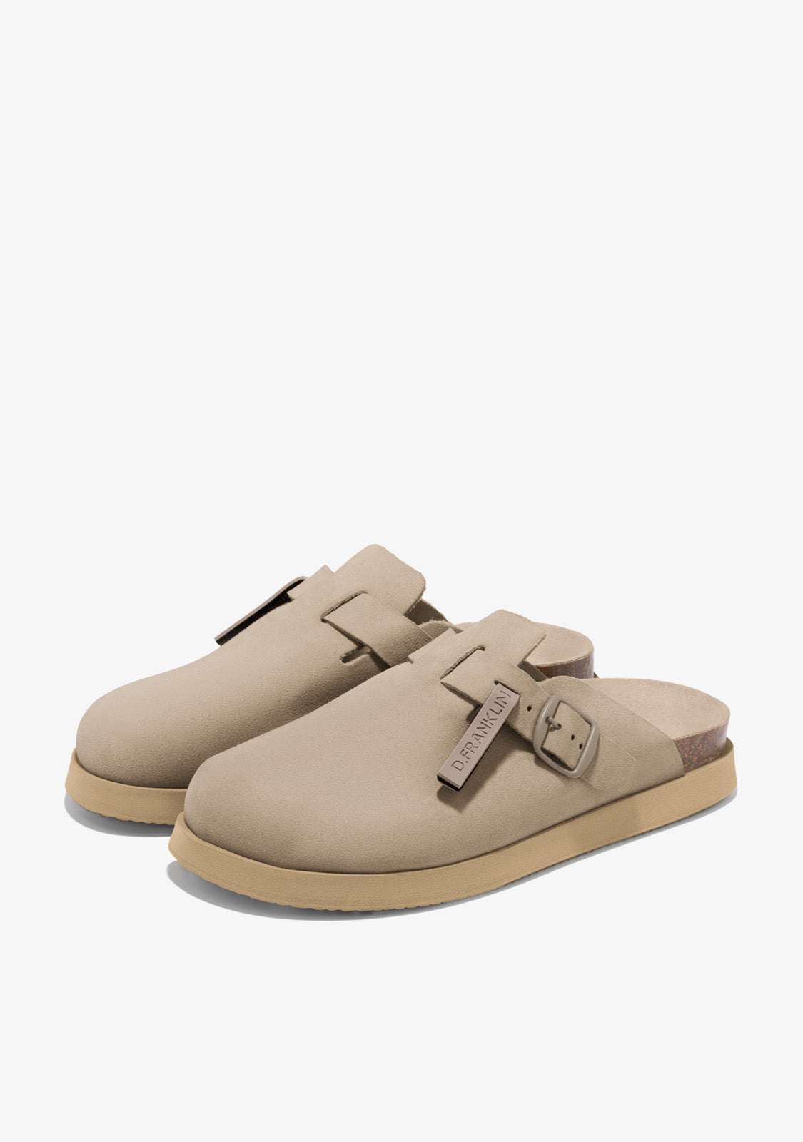 Vibe Clog Buckle Taupe