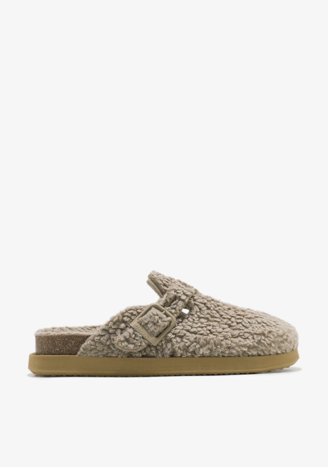 Vibe Clog Fleece Taupe