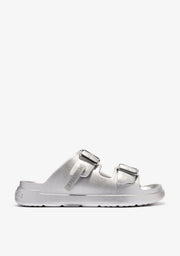 Vibe Foam 2 Buckles Met Silver
