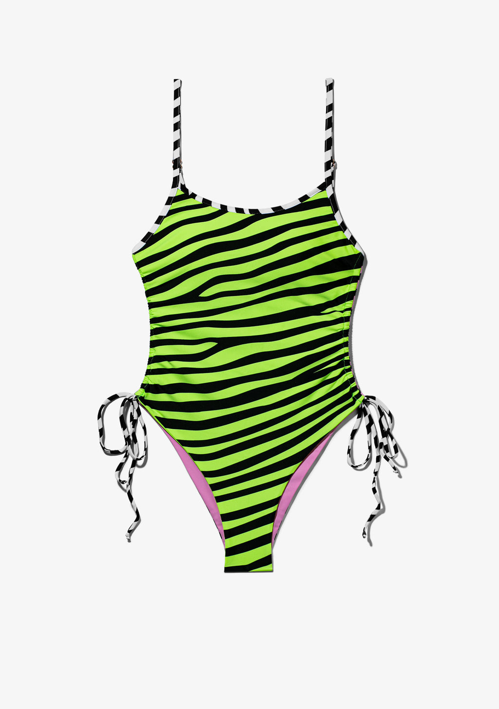 Feroe One Piece Zebra Lime