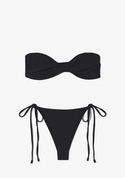 Harper Top + Lilo Bottom Black Bikini