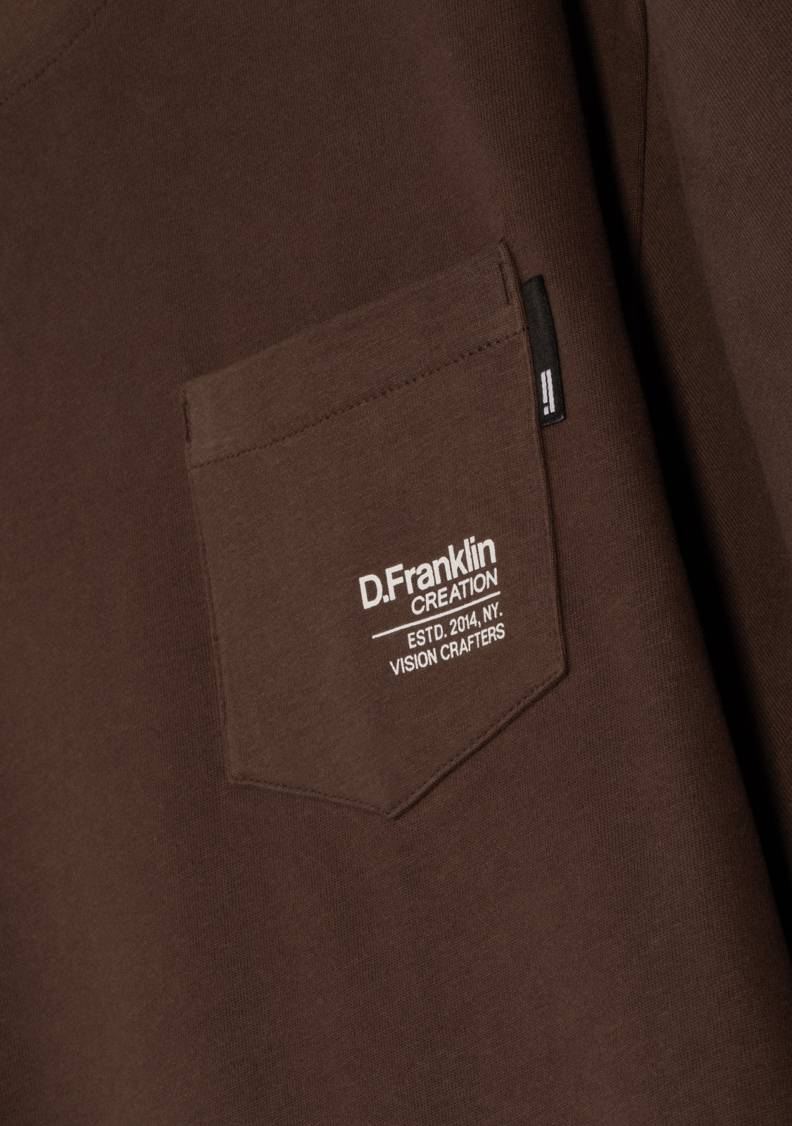 Crafters Pocket Brown T-Shirt