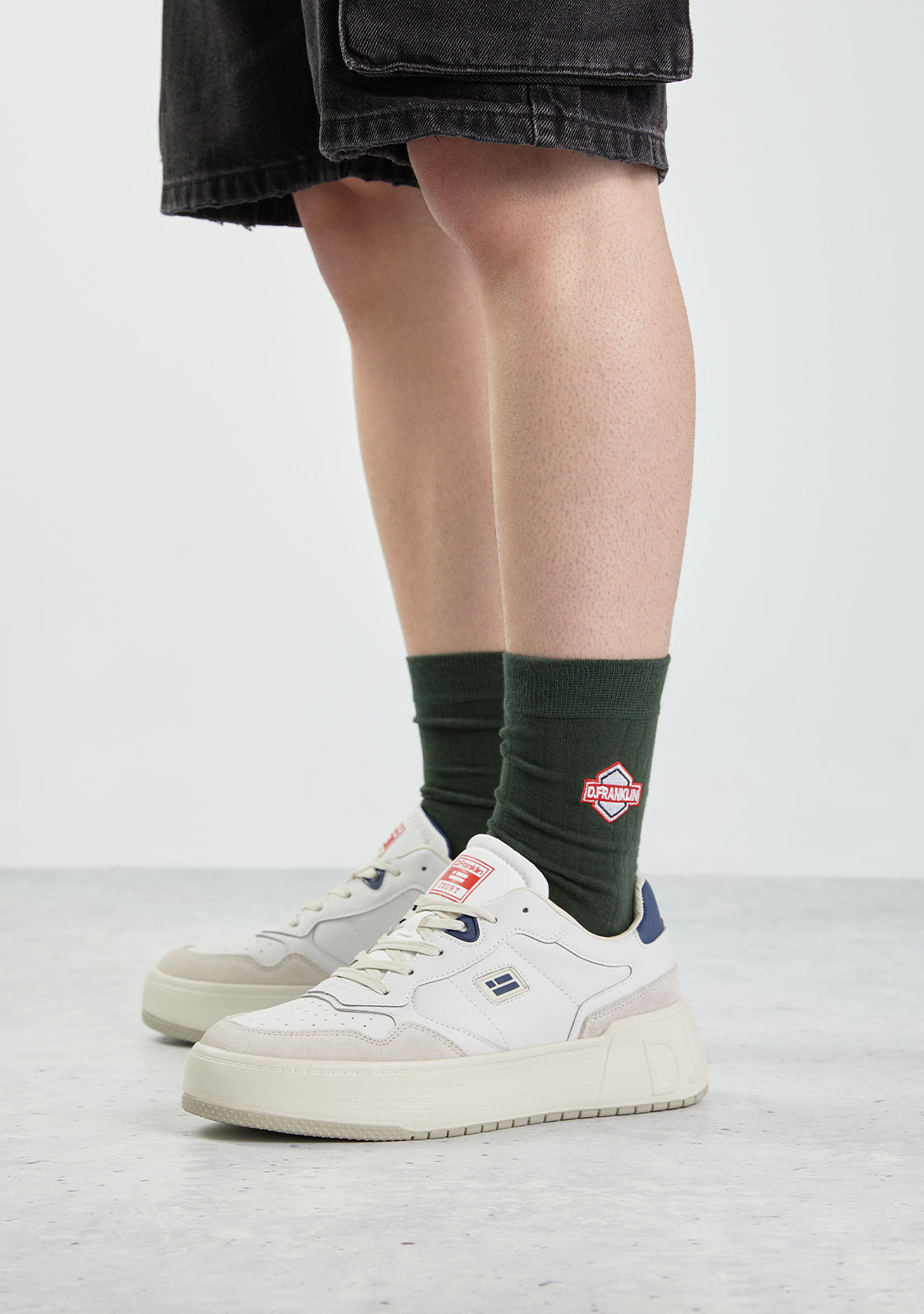 DF Patch Socks Green