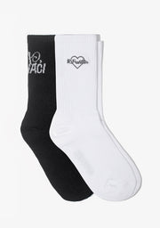 Love Sock Limited Black / White