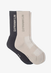 DF Athletic Socks 2 Pack Neutral