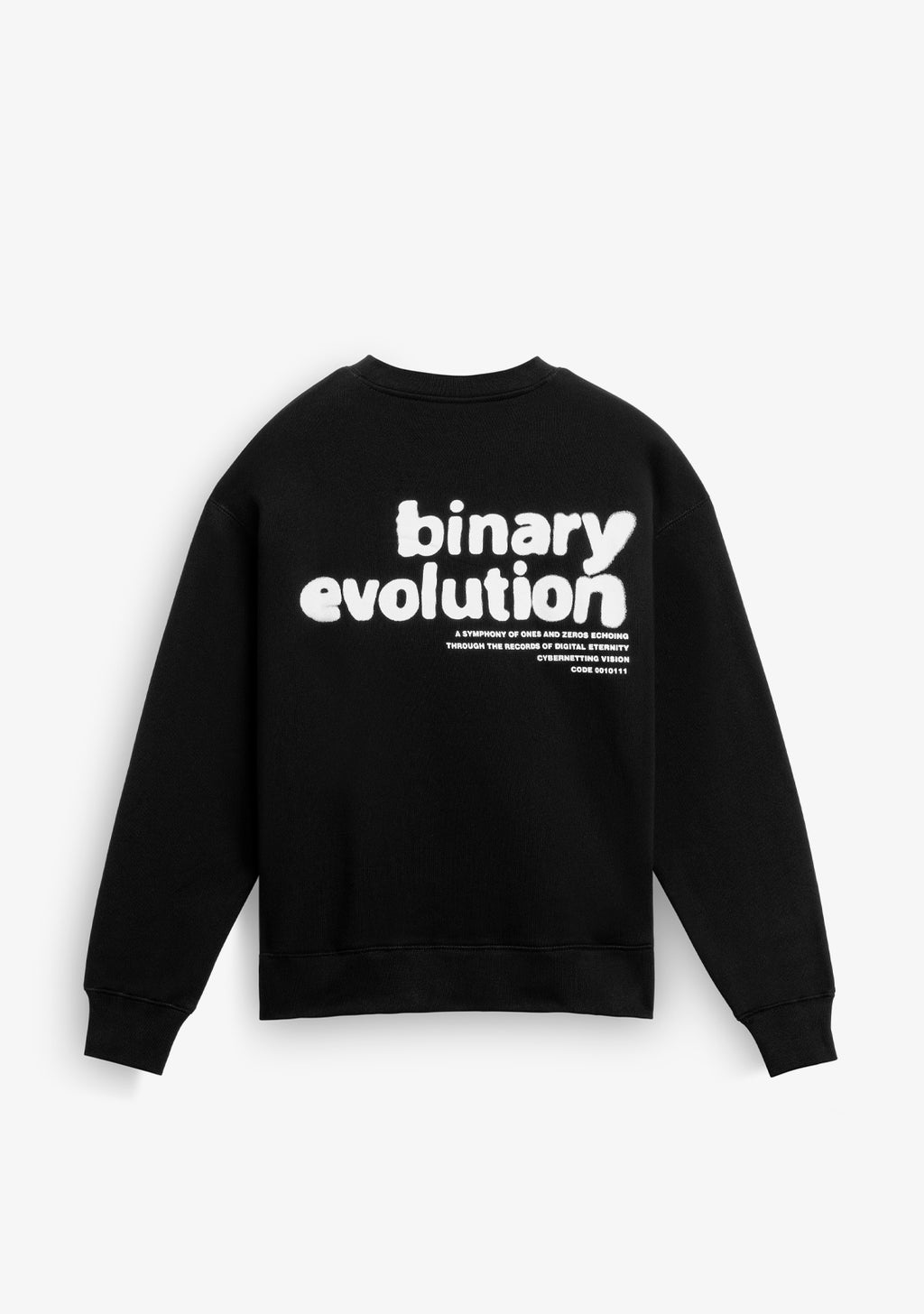 Crewneck Binary Oversize Sweatshirt