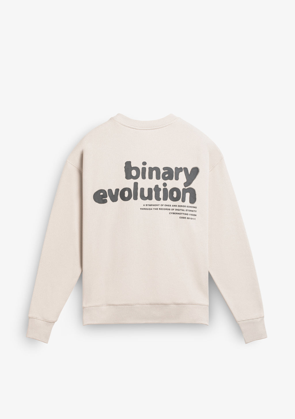 Crewneck Binary Oversize Sweatshirt