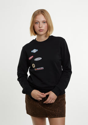 Crewneck Racing Club Sweatshirt Black