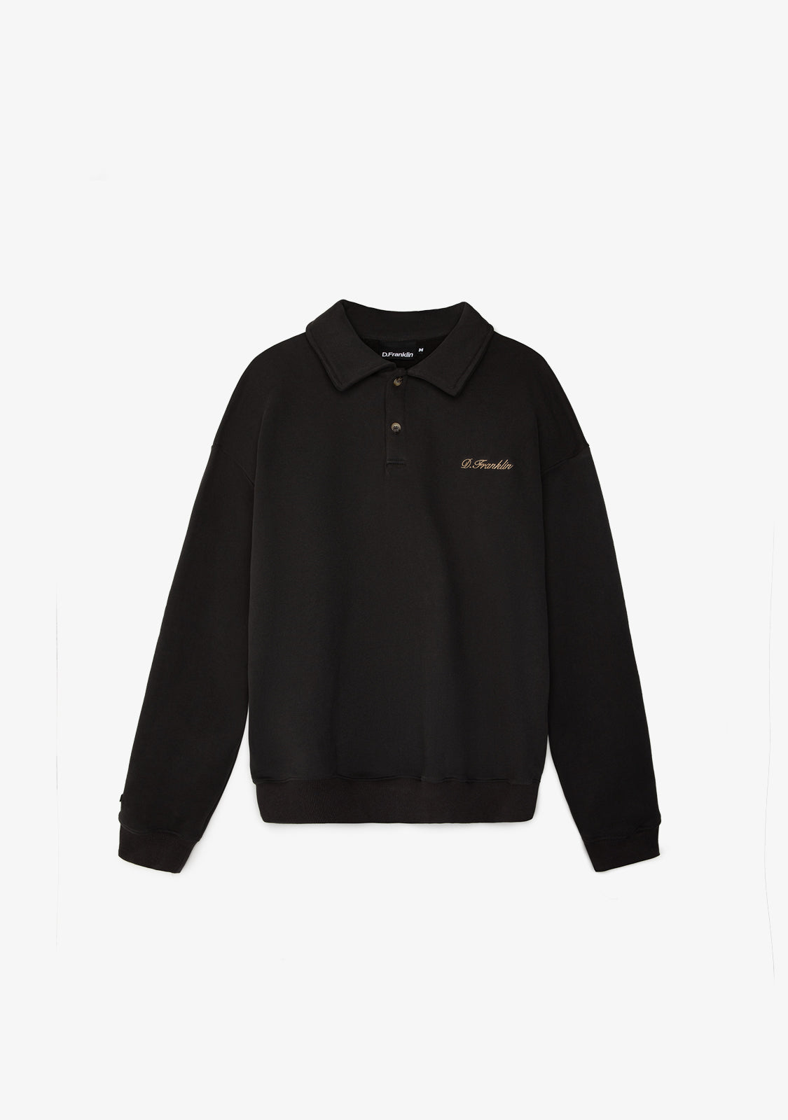Polo Sweatshirt Anthracite
