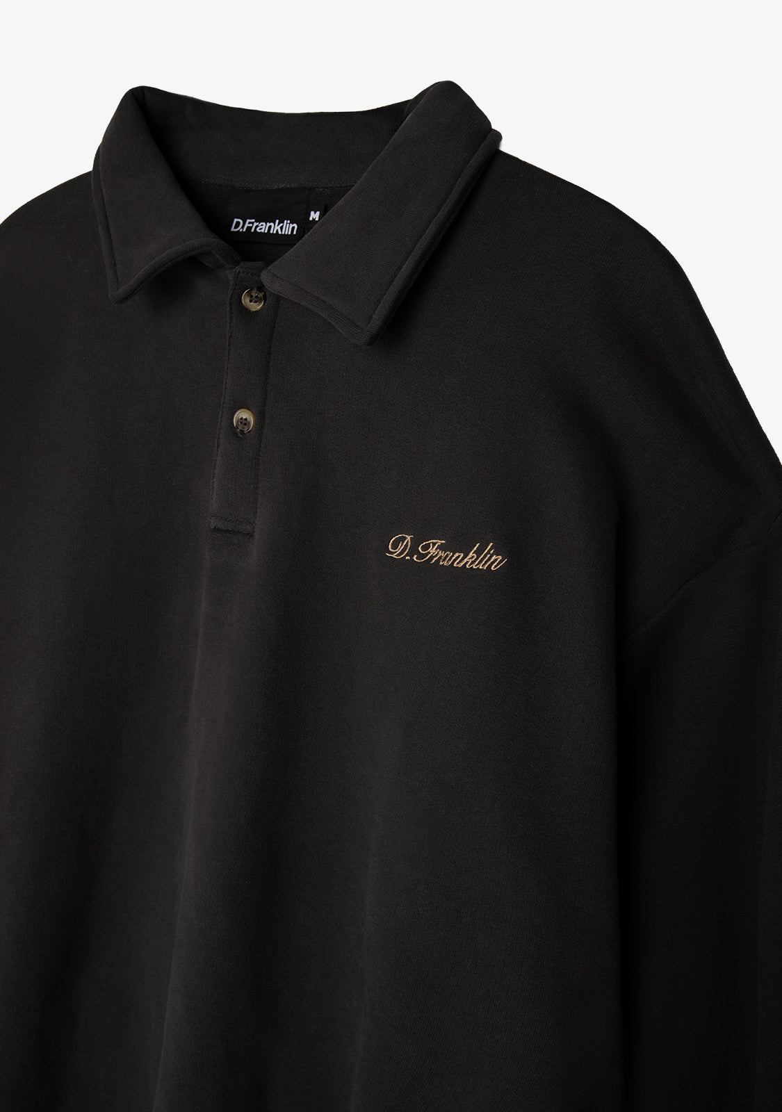 Polo Sweatshirt Anthracite