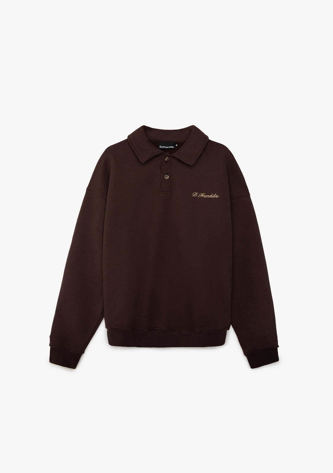 Polo Sweatshirt Brown