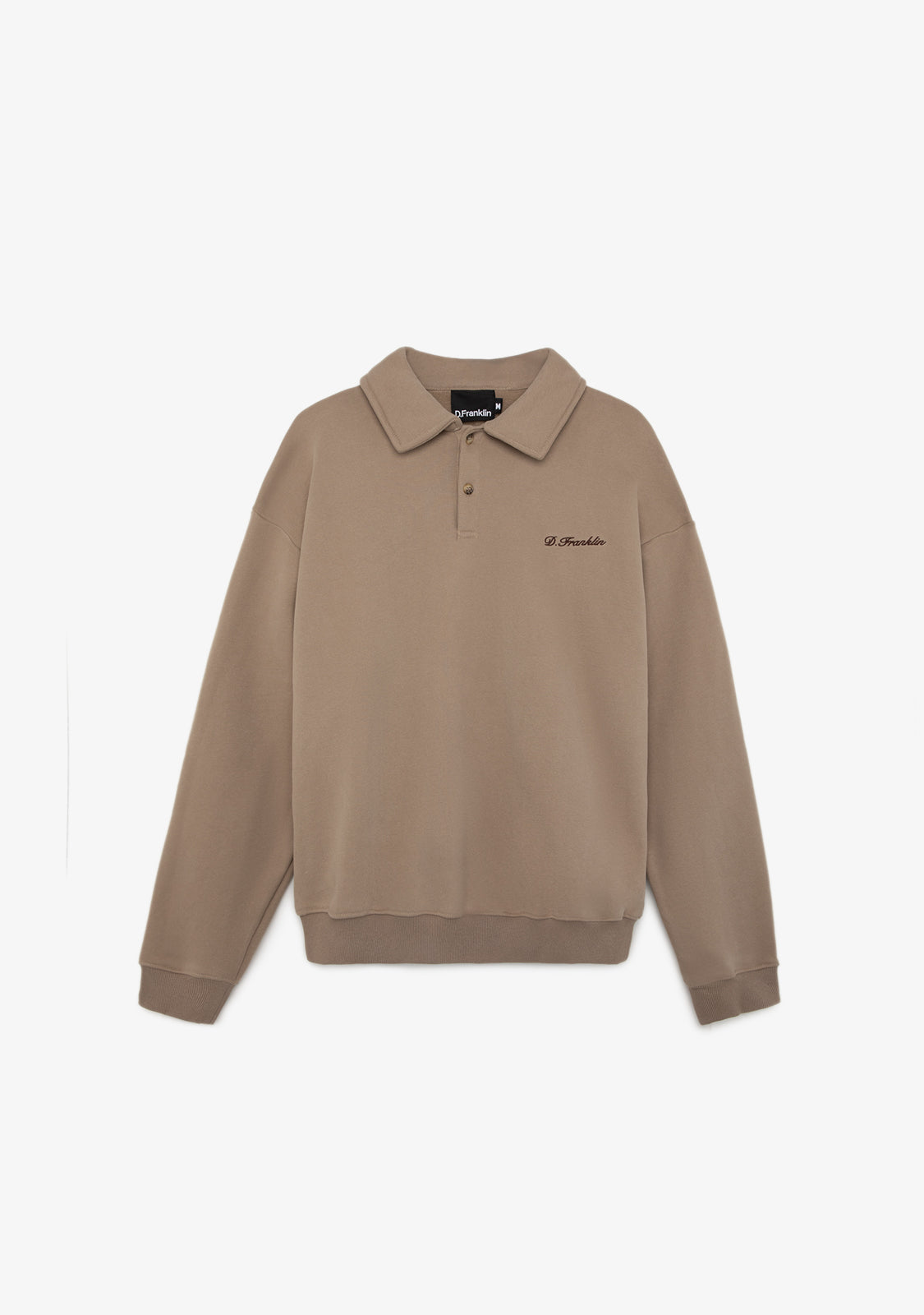 Polo Sweatshirt Sand