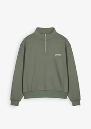 Hal-Zip Sage Green Sweatshirt