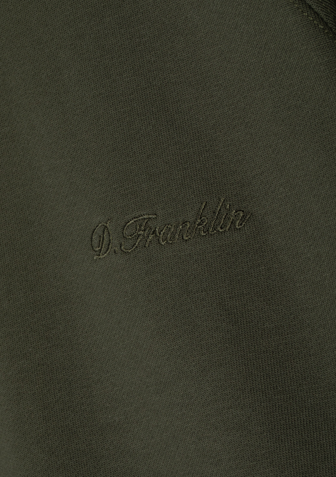 Crew Neck Army Green Sweatshirt