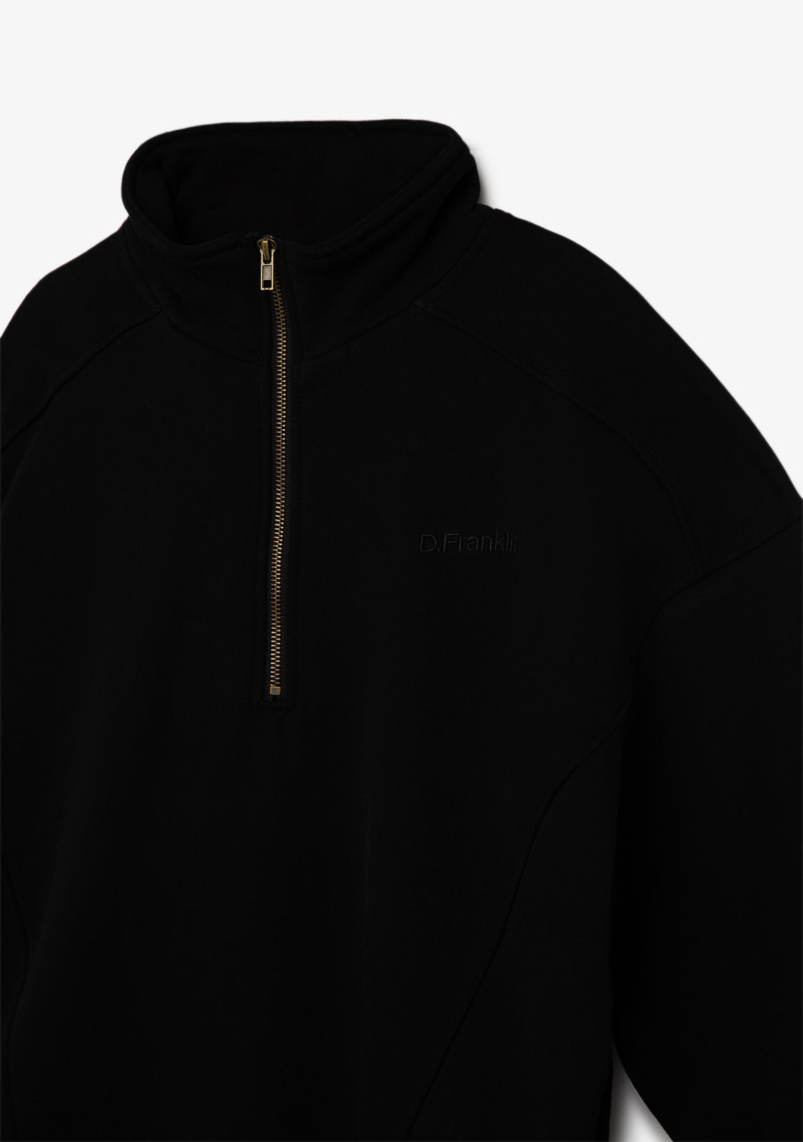 Half-Zip Sweatshirt Black