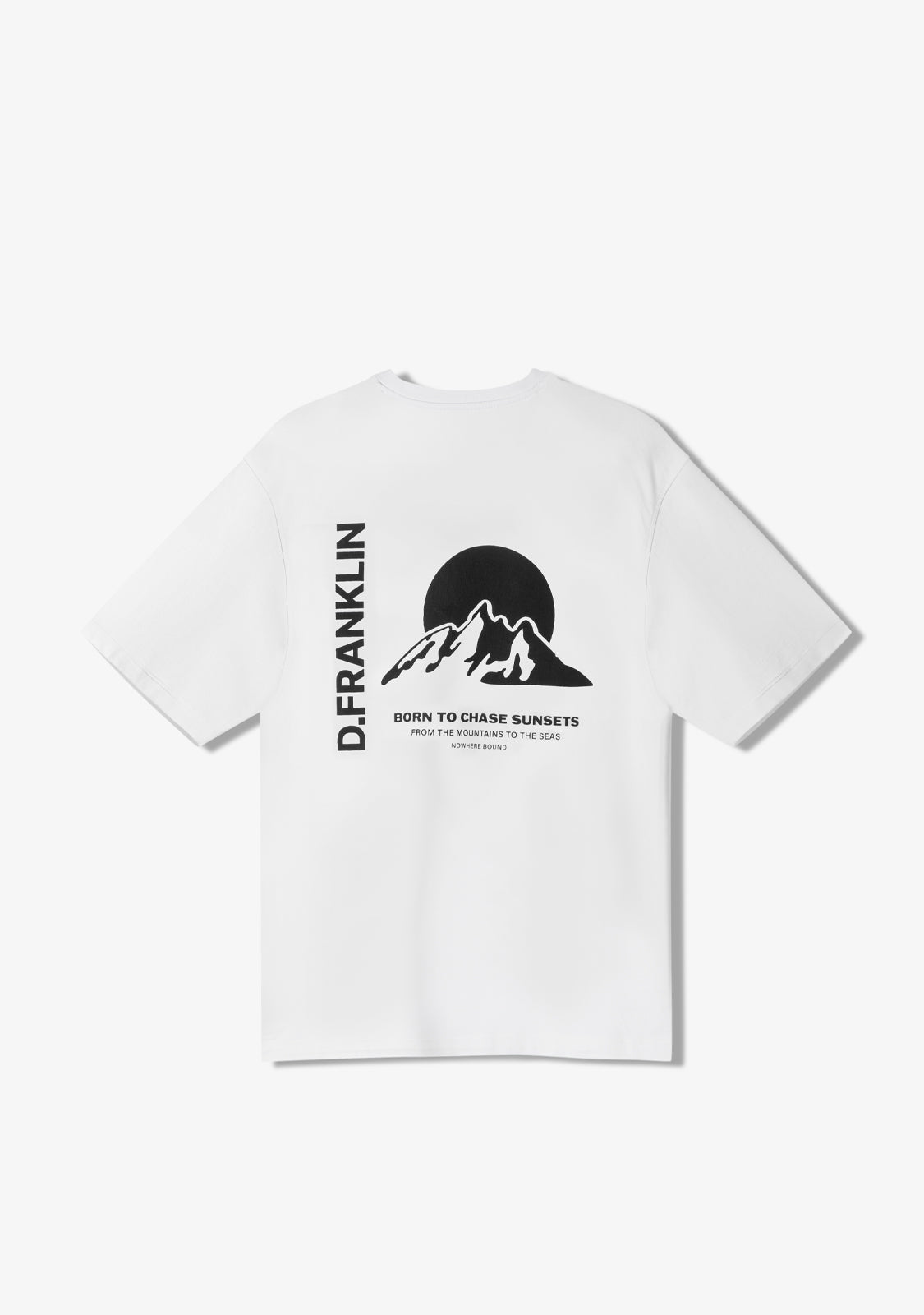 Sunsets T-Shirt White / Black