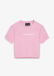 Tomorrow Cropped T-Shirt Pink
